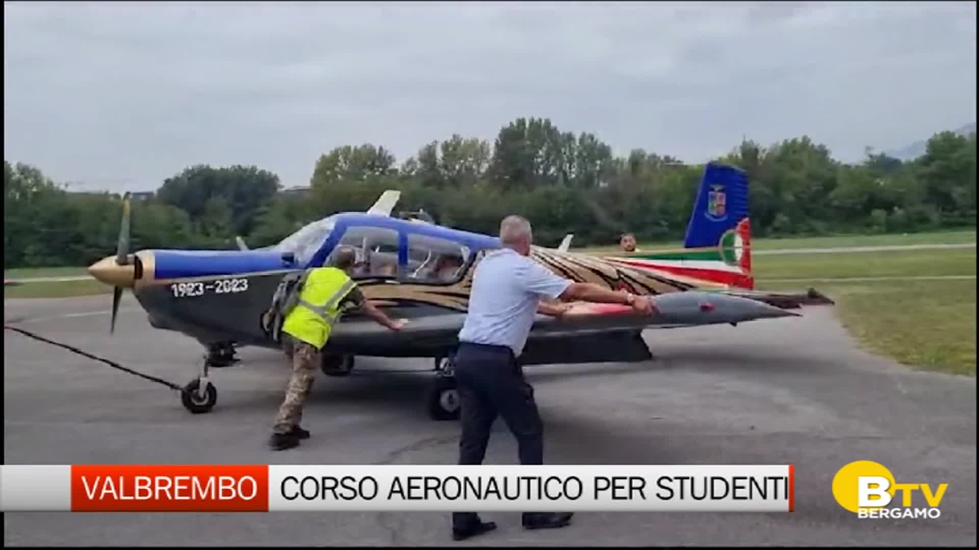 Bergamo TV In volo con l Aeronautica Militare